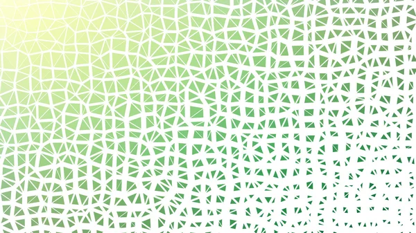 Gradient vectoriel vert abstrait lowploly de nombreux triangles arrière-plan pour une utilisation dans la conception — Image vectorielle