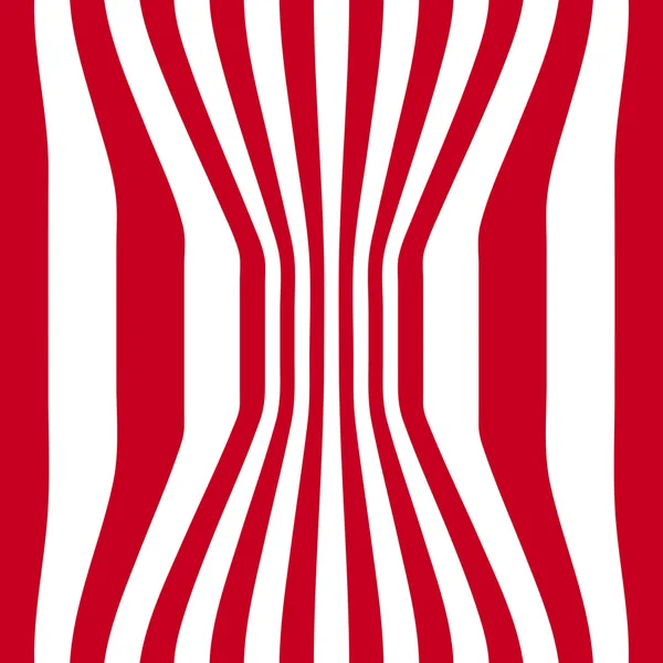 Gestreepte abstracte achtergrond. rode en witte zebra afdrukken. Vectorillustratie. eps10 — Stockvector