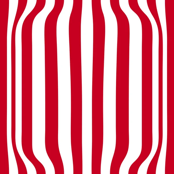 Fondo abstracto a rayas. impresión de cebra roja y blanca. ilustración — Foto de Stock