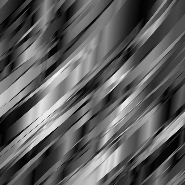 Vector abstracte blackandwhite metalen glitch achtergrond voor design. Eps10 — Stockvector