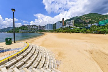 Hong Kong, Çin plajında Repulse Bay görünümünü