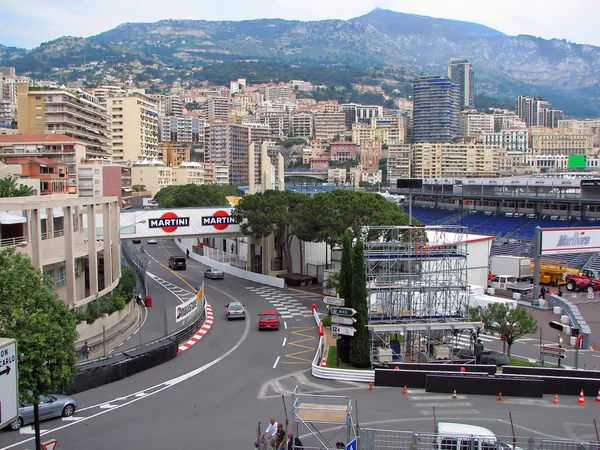 Monaco - 20. května: Monako ulice jsou připraveny pro 65 F1 Grand Prix de Monaco 20. května 2007. Stock Snímky