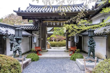 Fukuchi içinde tapınak lojman Koyasan, Japonya için giriş