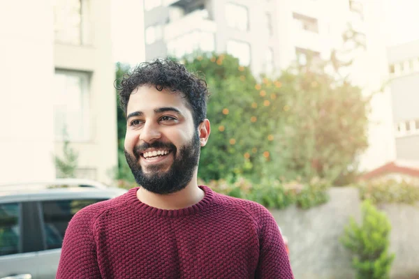 Cool Handsome Guy Beard — Stock Photo, Image