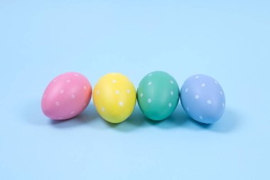 Paskalya yumurtalı Paskalya arkaplanı.