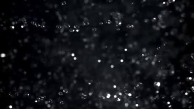 Bir damla su. 1000 fps 'de yüksek hızlı bir kamerayla çekildi. Yüksek kaliteli FullHD görüntüler