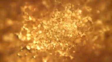 Millet Groats düşer. 1000 fps 'de yüksek hızlı bir kamerayla çekildi. Yüksek kaliteli FullHD görüntüler