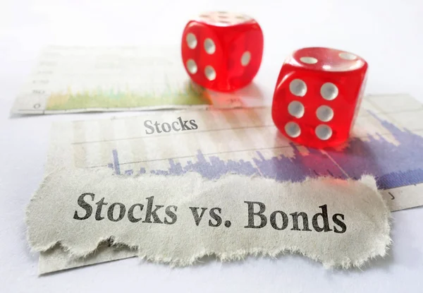Aandelen of obligaties — Stockfoto