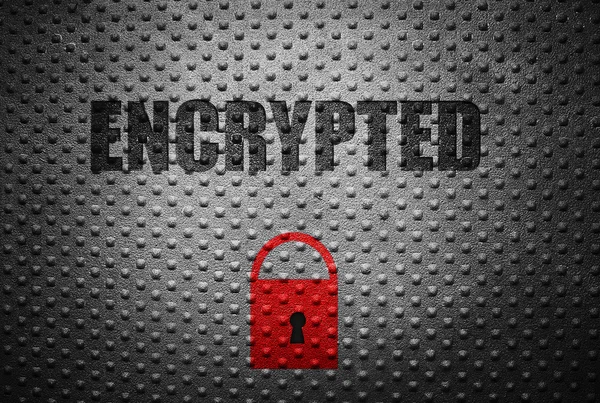 Encrypted data concept — Stock Photo, Image