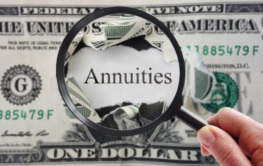 Annuities looking glass clipart