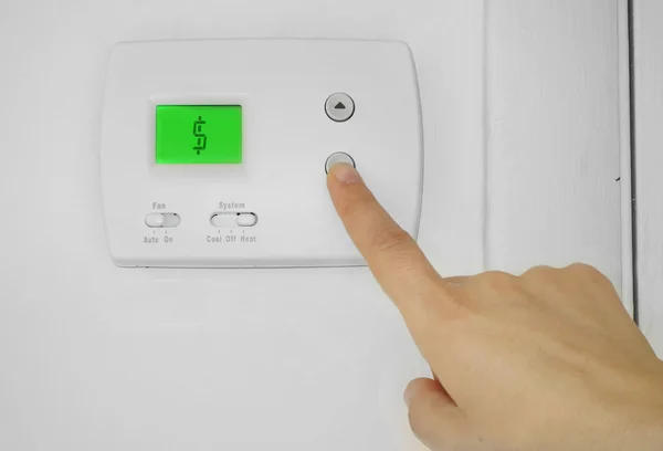 Costo del termostato — Foto Stock