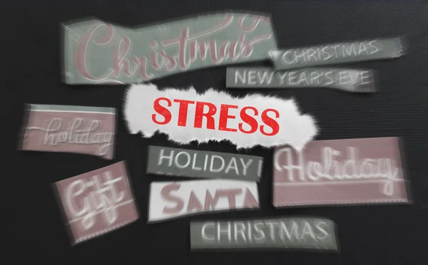 Xmas stress — Stock Photo, Image