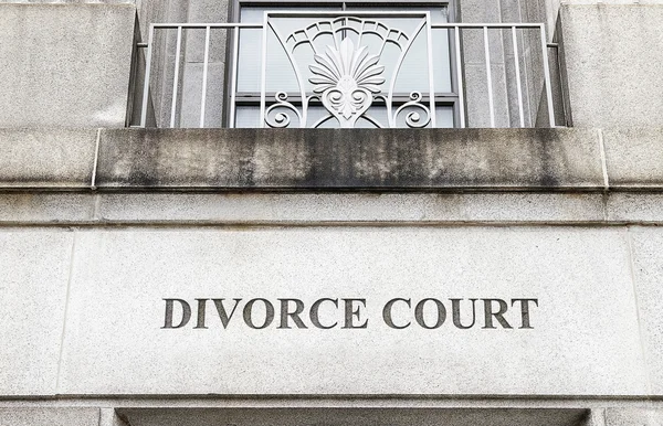 Corte di divorzio — Foto Stock