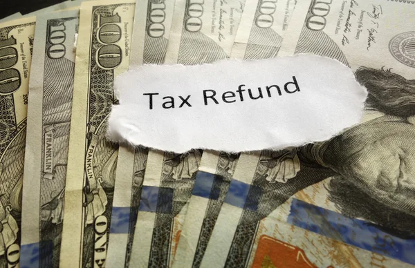 Remboursement d'impôt — Photo
