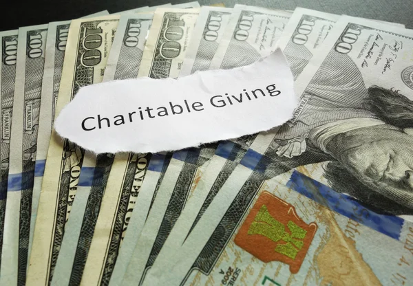 Poskytování charitativní — Stock fotografie