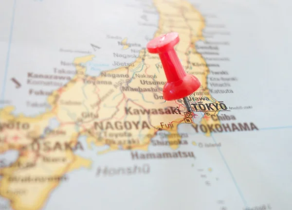 Tokyo map — Stock Photo, Image