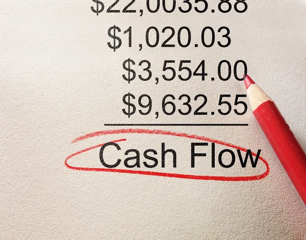 Cash flow — Stock Photo, Image