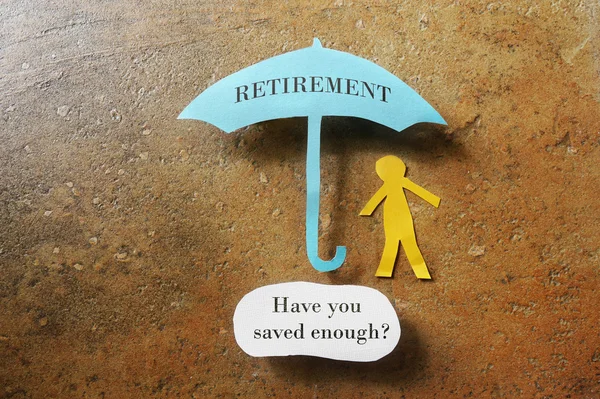Risparmio di pensione — Foto Stock