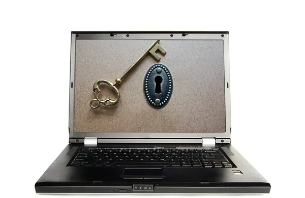 Protezione password computer — Foto Stock