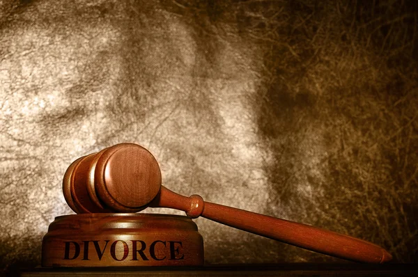 Juridique gavel divorce — Photo