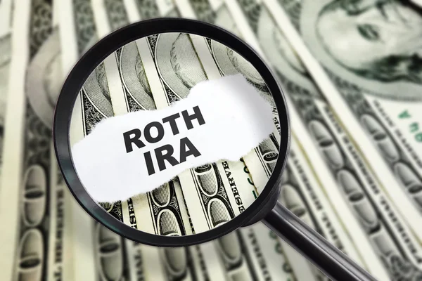Zvětšený Roth Ira — Stock fotografie