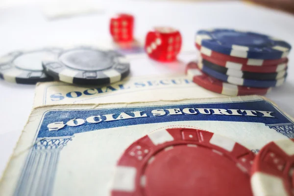 Social Security cards — Stock Photo, Image