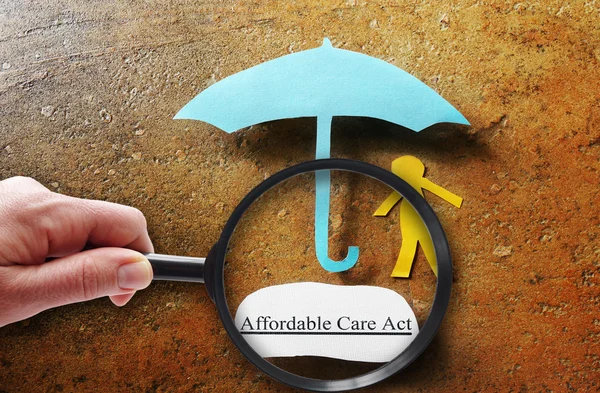 Concepto de investigación de Obamacare — Foto de Stock