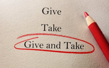 Vermek ve almak uzlaşma