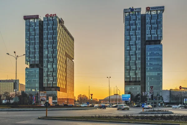 City Gate Towers, Bukarest — Stock Fotó