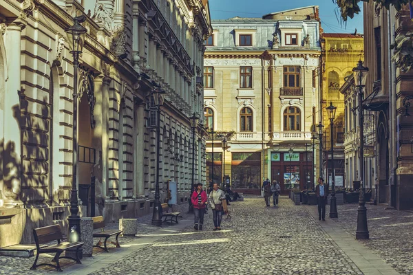 Bucharest downtown city — Stock Photo, Image