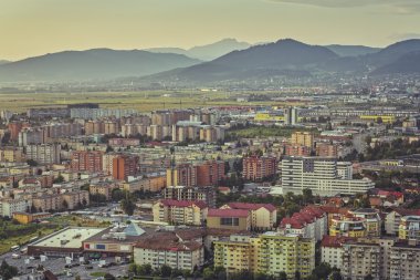 Hava Brasov cityscape