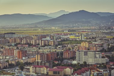 Hava Brasov cityscape