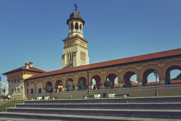 Katedral Ortodoks Koronasi, Alba Iulia, Rumania — Stok Foto