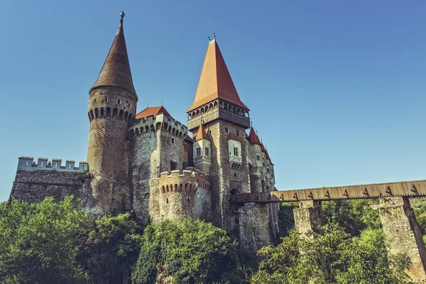 Corvin Castle, Romania — Stock Photo, Image