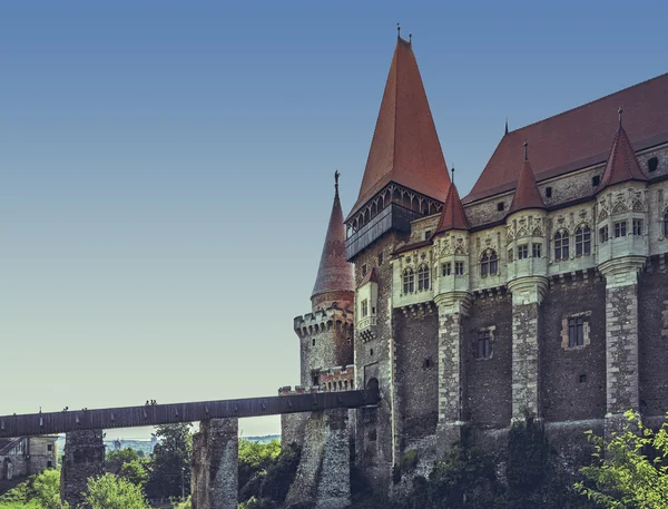Corvin kasteel, Roemenië — Stockfoto