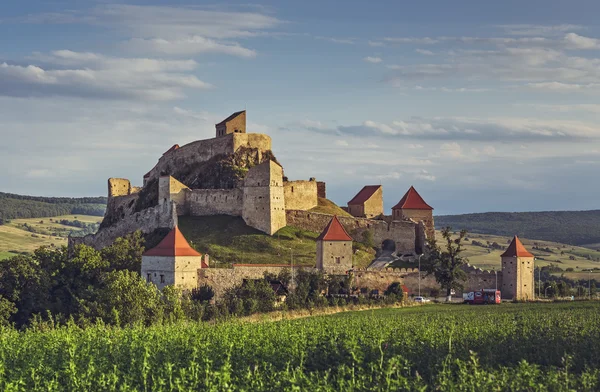 Rupea pevnost, Rumunsko — Stock fotografie