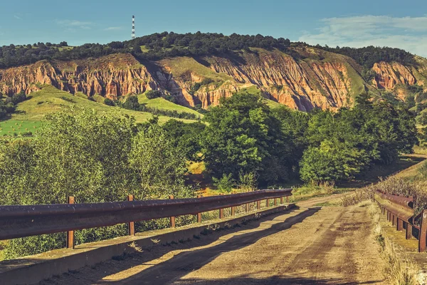 Road to Red Ravine (Rapa Rosie) — Stock Photo, Image