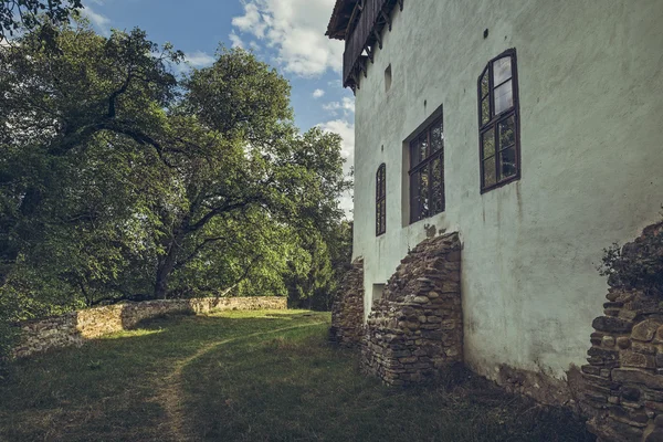 Chiesa fortificata di Viscri, Romania — Foto Stock