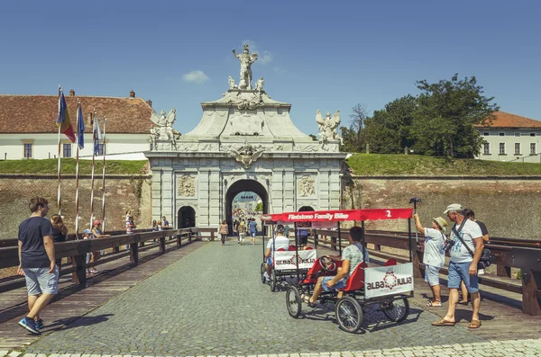 Third Gate of the Alba Carolina Citadel — Stock Photo, Image