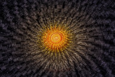 Hareket Bulanıklığı dönen ferris wheel