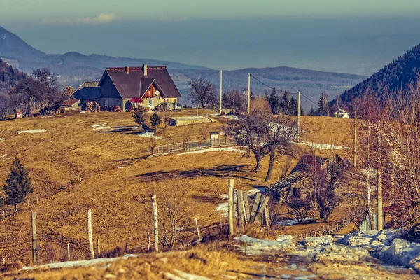 Румунська сільських сцени — стокове фото
