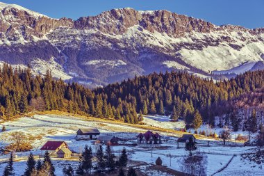 Bucegi Dağları sahne, Romanya