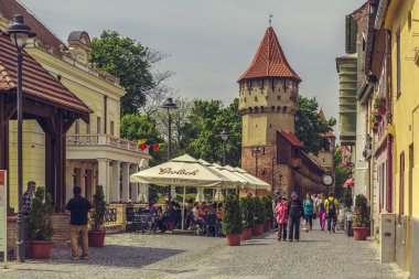 Carpenters kule şehirde Sibiu, Romanya