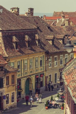 Ortaçağ alt kenti, Sibiu, Romanya