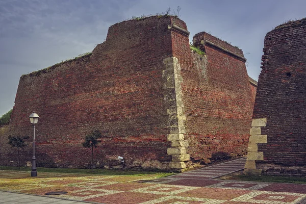 Murs de fortification ruines — Photo