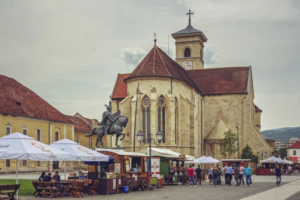 Saint Michael Cathedral, Alba Iulia — Stockfoto