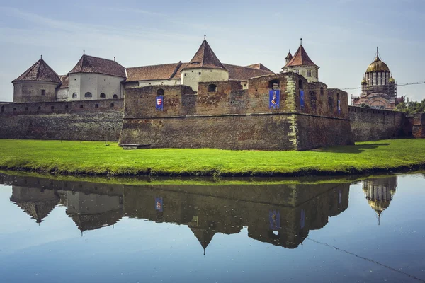 Fagaras fortress, Fagaras, Romania — Stock Photo, Image