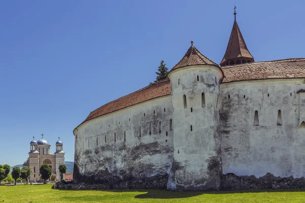 Крепостная церковь Преймера, Румыния — стоковое фото