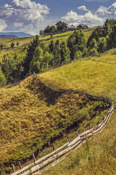 Krajobraz kraju lato — Zdjęcie stockowe