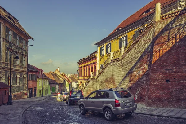 Paisaje urbano, Sibiu, Rumania —  Fotos de Stock